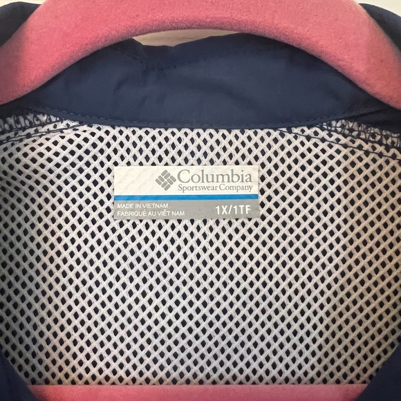 Columbia PFG Men's Navy Blue Bahama II Vented Performance Button Down Shirt XL - Picture 3 of 5